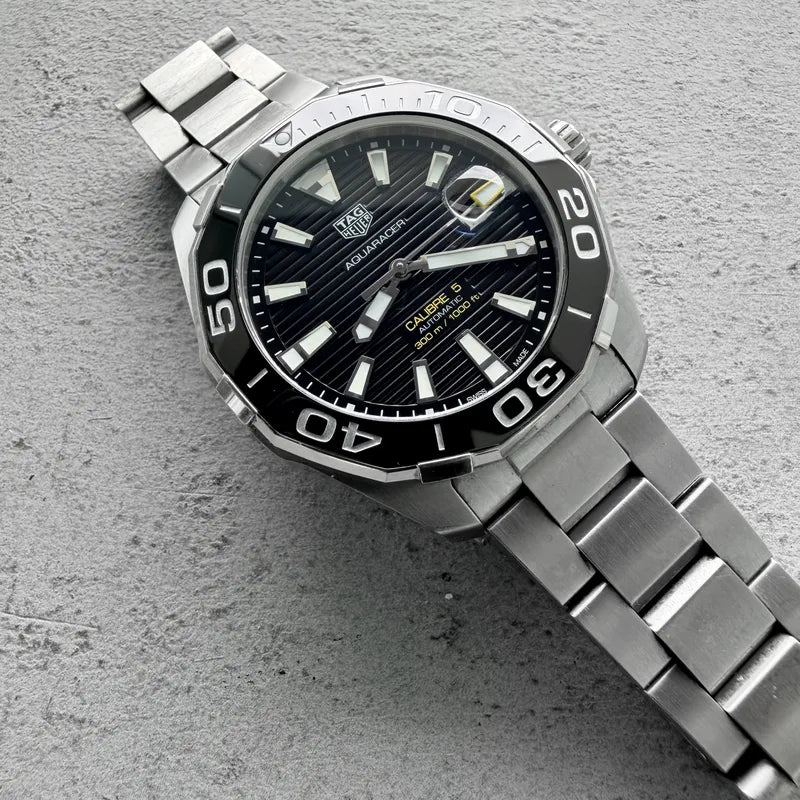 Tag Heuer Aqua Racer 300M WAY201A Calibre 5 Movement