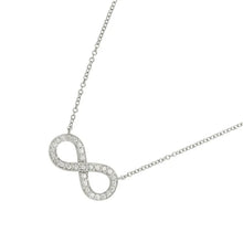 Load image into Gallery viewer, Tiffany &amp; Co Infinity Diamond Necklace Pt950 Platinum
