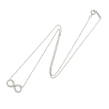 Load image into Gallery viewer, Tiffany &amp; Co Infinity Diamond Necklace Pt950 Platinum
