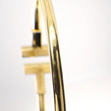 Load image into Gallery viewer, Tiffany &amp; Co. Bangle T Wire Medium Open Mother of Pearl White Shell - Yellow Gol
