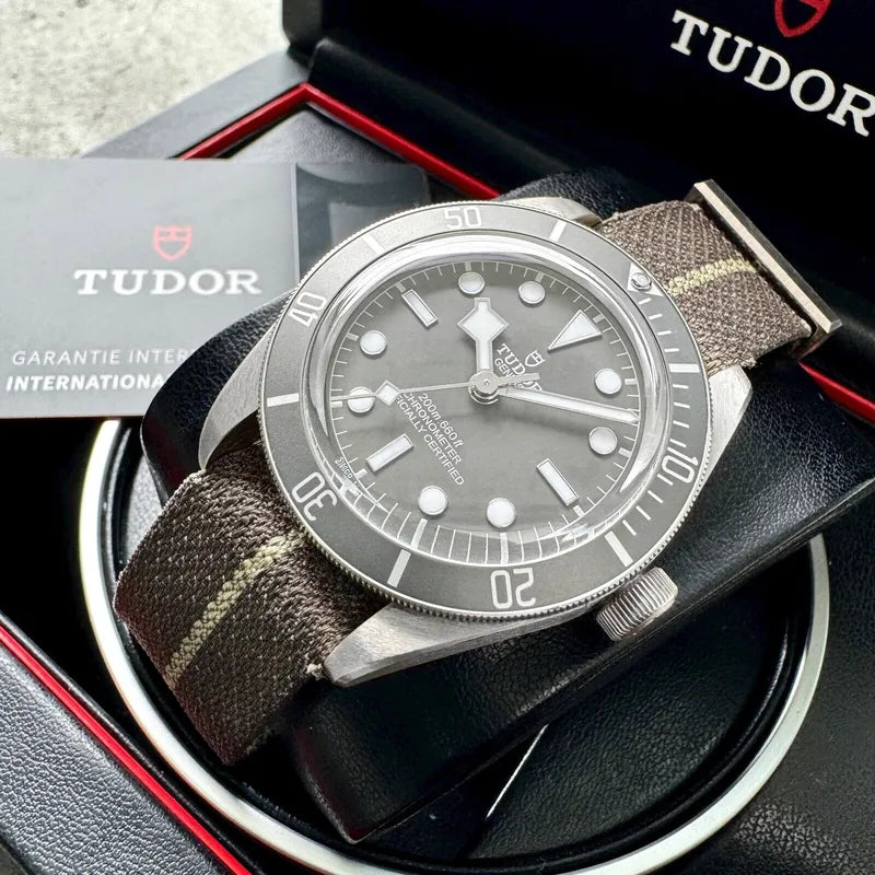 Tudor Heritage Black Bay Fifty Eight Sterling Silver 79010SG - Box and Papers