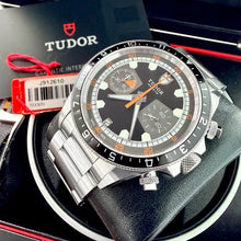 Load image into Gallery viewer, Tudor Heritage Chronograph 70330N Stainless Steel - Box + Papers
