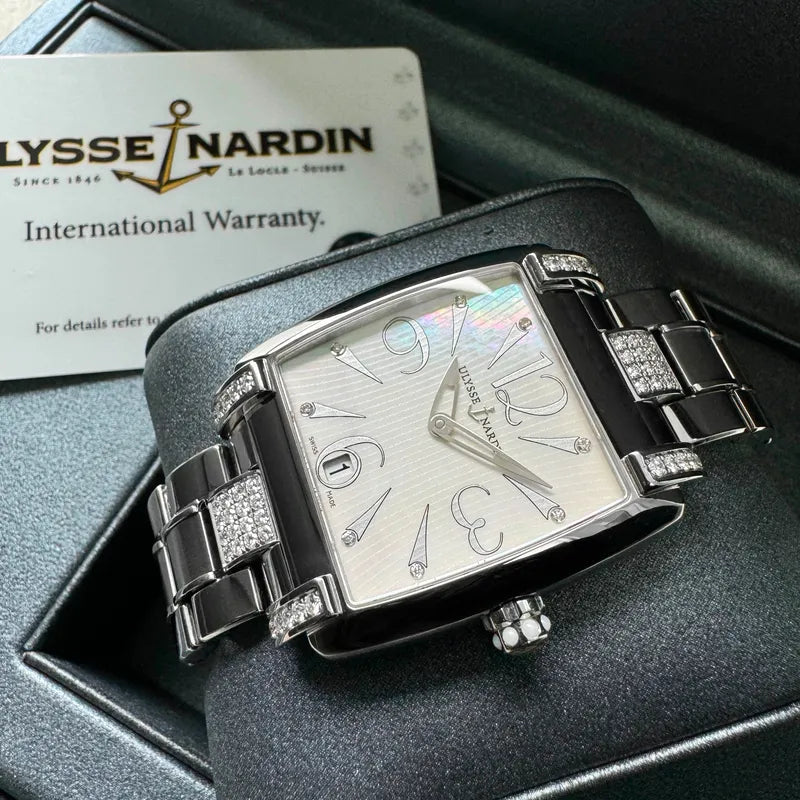 Ulysse Nardin Caprice 133-91 Box Papers Diamond - Mother of Pearl Dial