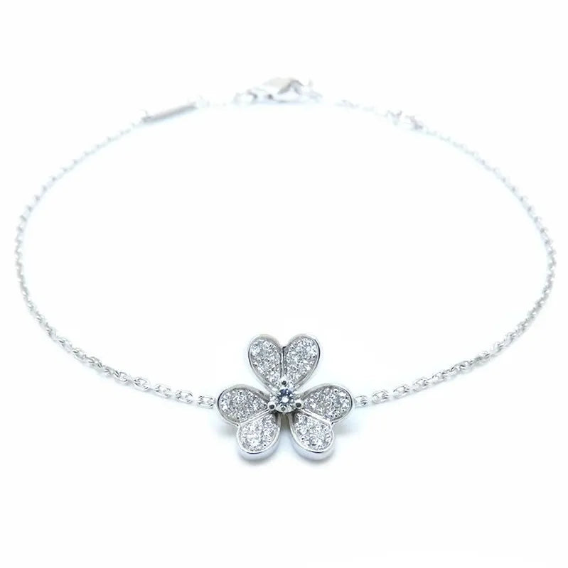 Van Cleef & Arpels mini Frivole  18K White Gold Diamonds VCARP3W200+ Appraisal
