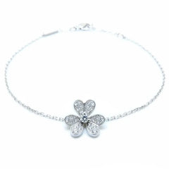 Van Cleef & Arpels mini Frivole  18K White Gold Diamonds VCARP3W200+ Appraisal