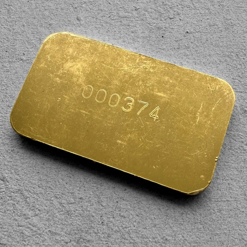 Vintage 100 Gram Johnson Matthey & Mallory Limited Canada 3.215 oz Gold Bar 9999