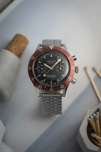 Load image into Gallery viewer, Vintage 1970s Wittnauer Geneve Chronograph 239T Stainless Steel 7004
