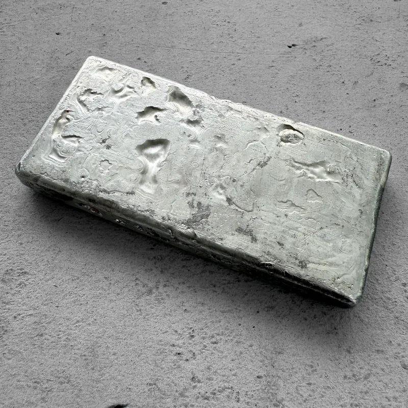 Vintage 20 oz .999 Silver Engelhard Poured bar