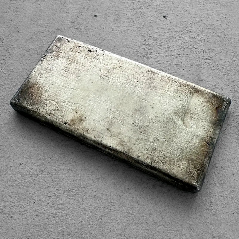 Vintage 20 oz .999 Silver Engelhard Poured bar