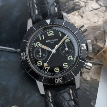 Load image into Gallery viewer, Vintage Breitling 817 Chronograph - Unpolished time capsule! EI Italian Military
