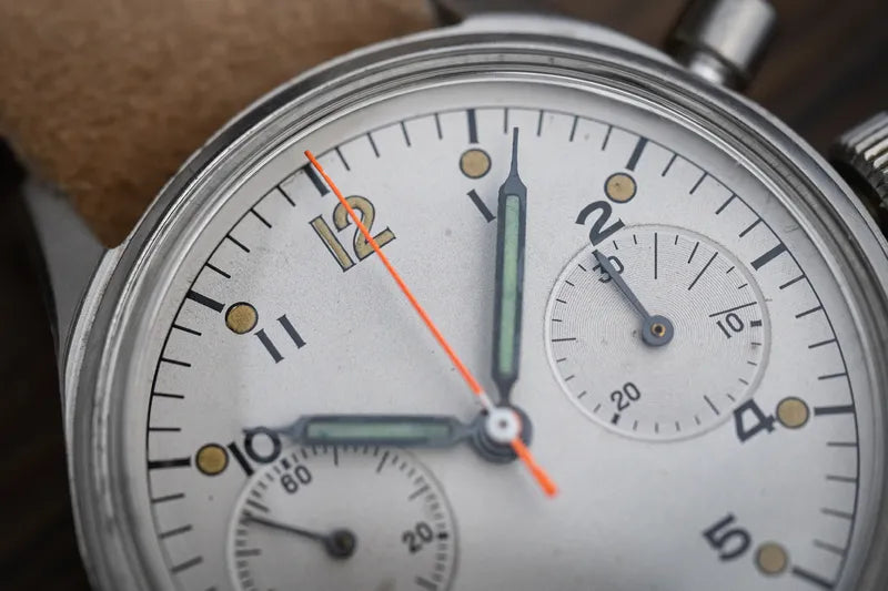 Vintage Breitling Single button Chrono DND Canadian Military 6645/21/802/1267