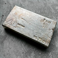 Vintage Delta 99.7 oz .999 Silver Bar