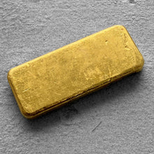 Load image into Gallery viewer, Vintage Engelhard 2 oz Gold Poured Bar 2oz - No Serial - Beautiful Pour Lines!
