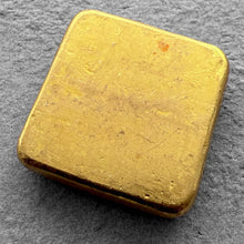 Load image into Gallery viewer, Vintage Engelhard 2 oz Gold Poured Square Bar 2oz
