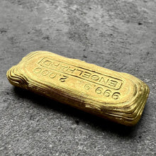 Load image into Gallery viewer, Vintage Engelhard 2 oz Gold poured Bar
