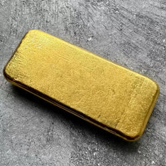 Vintage Engelhard 2 oz Gold Poured Bar 2oz - .9990 - No Serial