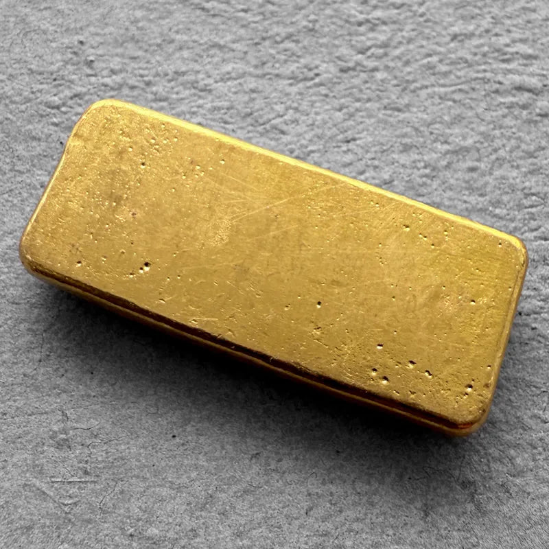 Vintage Engelhard 2 oz Gold Poured Bar 2oz - No Serial