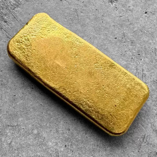 Vintage Engelhard 2 oz Gold Poured Bar 2oz - Stunning Scarce Early .999 style