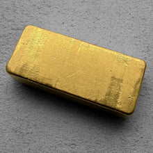 Load image into Gallery viewer, Vintage Engelhard 3.215 oz Gold Poured Bar .9990 - Stunning pour lines
