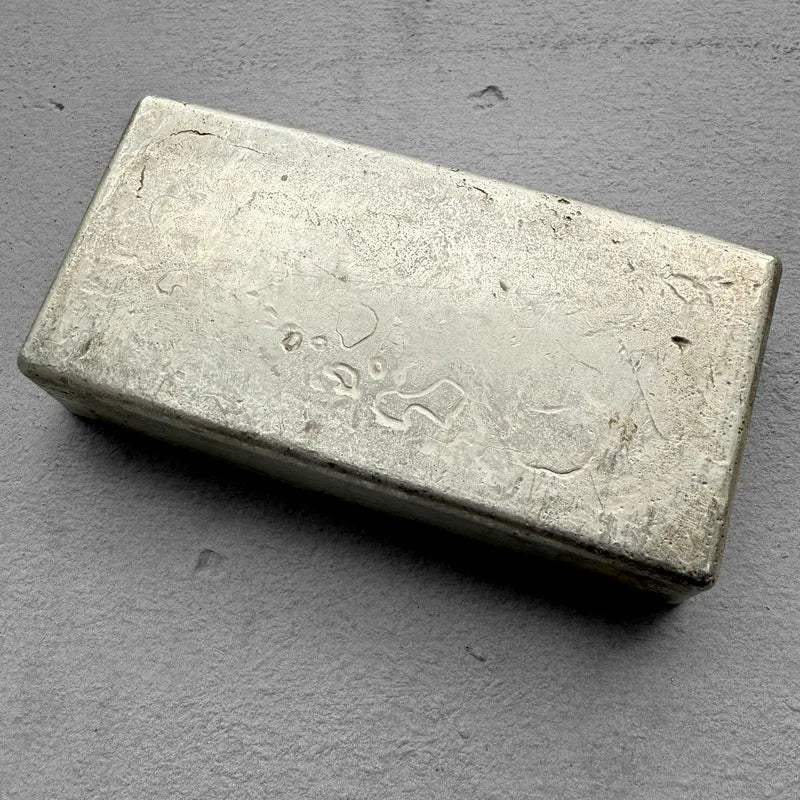Vintage Engelhard 50 oz .999 Silver Bar - Nice toning!