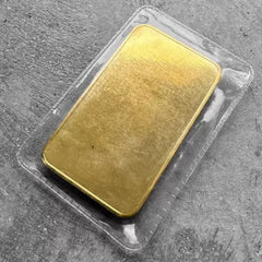 Vintage Engelhard 5 oz Gold Sealed Bar .9999 5oz
