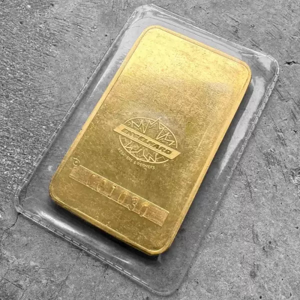 Vintage Engelhard 5 oz Gold Sealed Scotia Bank Bar .9999 5oz - Scotiabank