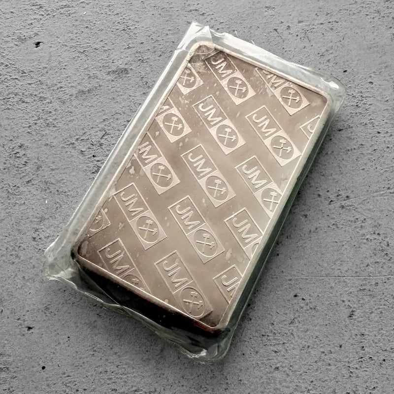 Vintage Johnson Matthey 1/2 Kilo .999 Silver Bar 500 gram - Sealed