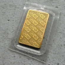Load image into Gallery viewer, Vintage Johnson Matthey 1/4oz Gold Bar .9999 Sealed in Plastic
