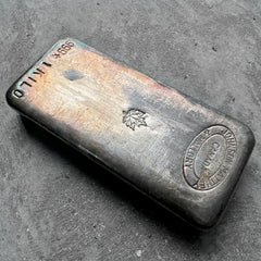 Vintage Johnson Matthey Mallory Kilo with Maple Leaf