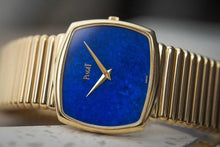 Load image into Gallery viewer, Vintage Mens Piaget 18K Yellow Gold 9731 C10 - Stunning Lapis Lazuli Dial
