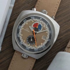 Vintage Omega Seamaster Bullhead 146.011 - Unpolished -Chocolate Tropical dial!