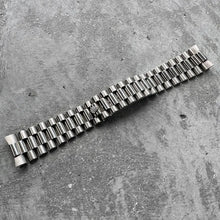 Load image into Gallery viewer, Vintage Rolex 18k White Gold Bracelet 8385 for 18039 President 55b Endlink
