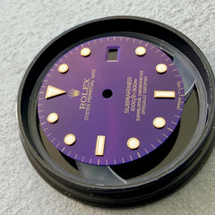 Vintage original Rolex Dial 16613 / 16618 - Tropical Purple Patina / Blue Dial