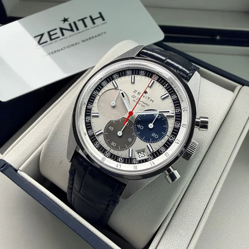 Zenith Chronomaster 03.3200.3600/69.M3200 Box + papers Retail $10,700 USD
