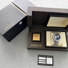 Load image into Gallery viewer, Zenith Defy Power Reserve black dial  03.0516.685 – Box + Papers
