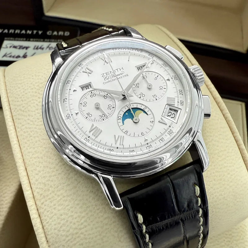 Zenith El Primero Chronomaster 01.0240.410 Box + Papers - 11 complications!