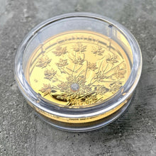 Load image into Gallery viewer, 2018 Canada $250 .9999 Gold Coin - The Magnificent Maple with Diamond
