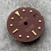 Load image into Gallery viewer, Original Rolex GMT Master Nipple Dial Chocolate Brown 1675 16758 16853 Beyeler
