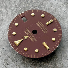 Load image into Gallery viewer, Original Rolex GMT Master Nipple Dial Chocolate Brown 1675 16758 16853 Beyeler
