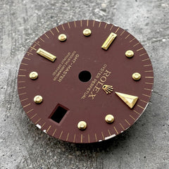 Original Rolex GMT Master Nipple Dial Chocolate Brown 1675 16758 16853 Beyeler