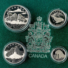 2003 Platinum Canada 1.85oz Proof Coin Set - 365 Mintage - Walrus