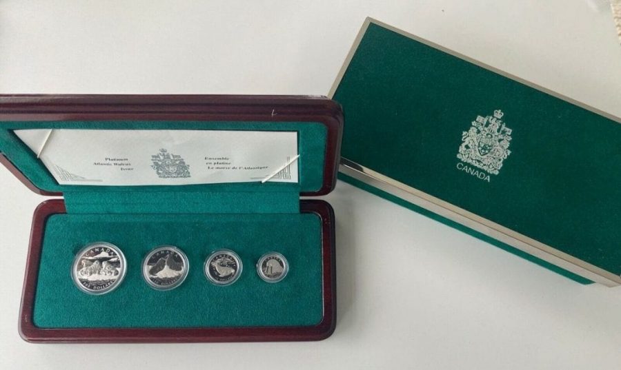 2003 Platinum Canada 1.85oz Proof Coin Set - 365 Mintage - Walrus