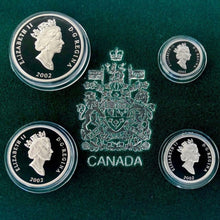Load image into Gallery viewer, 2002 Platinum Canada 1.85oz Proof Coin Set - Low Mintage - Great Blue Heron
