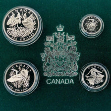 Load image into Gallery viewer, 2002 Platinum Canada 1.85oz Proof Coin Set - Low Mintage - Great Blue Heron
