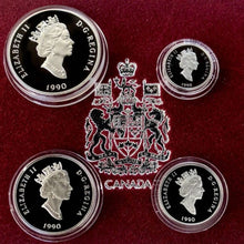 Load image into Gallery viewer, 1990 Platinum Canada 1.85oz Proof Coin Set - Canadian Polar Bear

