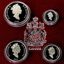 Load image into Gallery viewer, 1992 Platinum Canada 1.85oz Proof Coin Set - Low Mintage - Canadian Cougar
