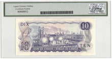 Load image into Gallery viewer, 1971 Bank of Canada $10 Banknote 3 Million Serial BC-49c - LCG Choice UNC-64 PPQ
