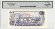 Load image into Gallery viewer, 1971 Bank of Canada $10 Banknote 7 Million Serial BC-49c - LCG Choice UNC-64 PPQ

