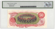 Load image into Gallery viewer, 1975 Bank of Canada $50 Banknote BC-51aS - LCG Gem UNC-66 PPQ
