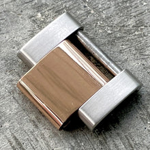 Load image into Gallery viewer, Rolex 18K Rose Gold 15.5 mm Oyster Solid Gold Link
